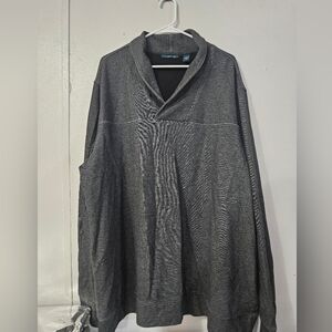 Mens Perry Ellis Gray Pullover!